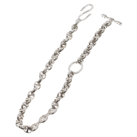 【定価68万円 ダイヤ入り】Hoorsenbuhs Open-Link 16inch 5MM OPEN-LINK NECKLACE｜silver｜Necklace｜HOORSENBUHS