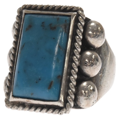 ターコイズ付き シルバーリング